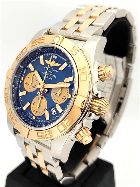 two tone breitling watches|buy breitling chronomat.